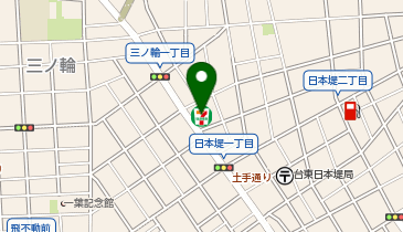 セブンイレブン 台東日本堤店の地図画像