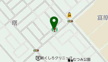 セブンイレブン 釧路町曙店の地図画像