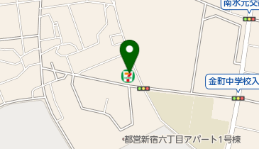 セブンイレブン にいじゅく店の地図画像