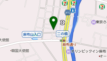 セブンイレブン 港区麻布十番3丁目店の地図画像