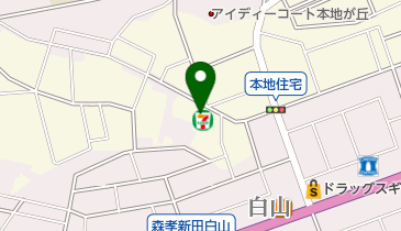 セブンイレブン 尾張旭緑町店の地図画像