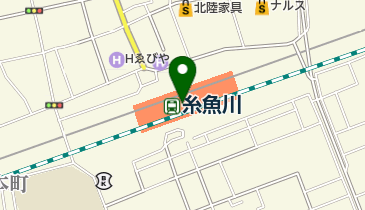 セブンイレブン キヨスクJR糸魚川駅店の地図画像