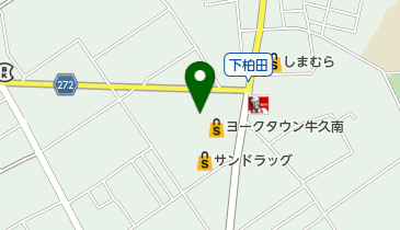 セブン銀行 ヨークベニマル 牛久南店 共同出張所の地図画像