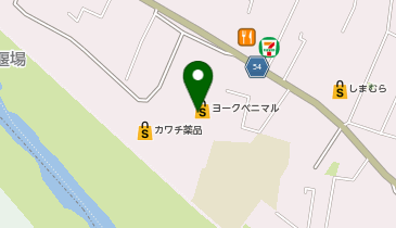 セブン銀行 ヨークベニマル 若林店 共同出張所の地図画像