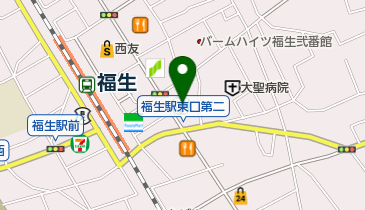 セブンイレブン 福生駅前東口店の地図画像