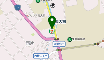 セブンイレブン 文京向丘1丁目店の地図画像