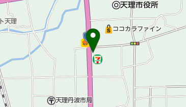 セブンイレブン 天理守目堂町店の地図画像