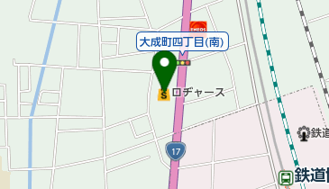 セブン銀行 ロヂャース 大成店 共同出張所の地図画像