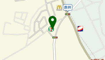 セブンイレブン 千葉赤井町店の地図画像