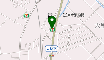 セブンイレブン 越谷大里東店の地図画像