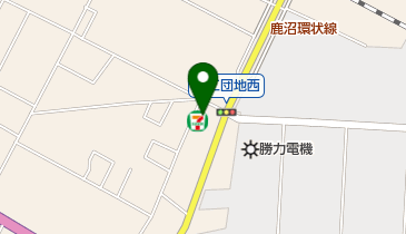 セブンイレブン 鹿沼木工団地前店の地図画像