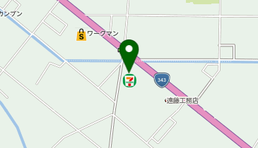 セブンイレブン 奥州水沢町屋敷店の地図画像