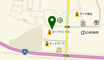 セブン銀行 ヨークベニマル 仙台愛子店 共同出張所の地図画像