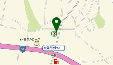 セブンイレブン 水戸大塚町店の地図画像