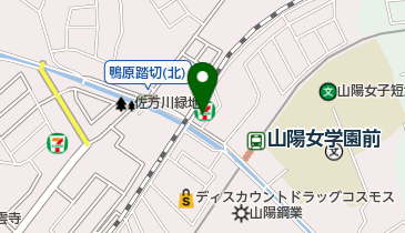 セブンイレブン 廿日市山陽園店の地図画像