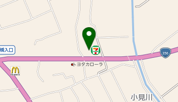 セブンイレブン 香取小見川店の地図画像