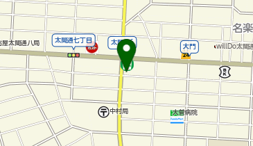 セブンイレブン 名古屋太閤通6丁目店の地図画像