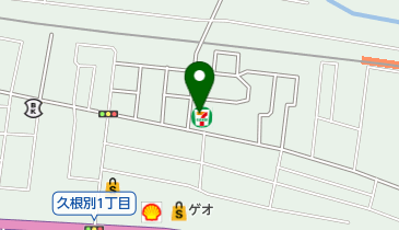 セブンイレブン 北斗久根別店の地図画像