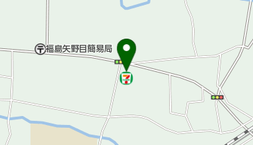 セブンイレブン 福島北矢野目西田店の地図画像