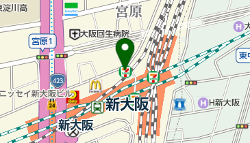 セブンイレブン 大阪宮原1丁目店の地図画像