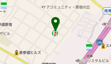 東京都渋谷区神宮前のセブンイレブン一覧 Navitime