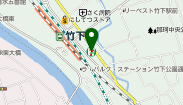 セブンイレブン 博多竹下駅前店の地図画像