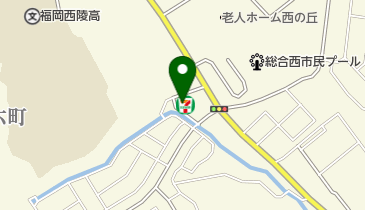セブンイレブン 福岡生松台店の地図画像