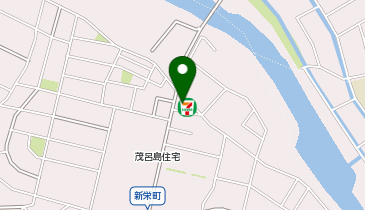 セブンイレブン 伊勢崎新栄町店の地図画像