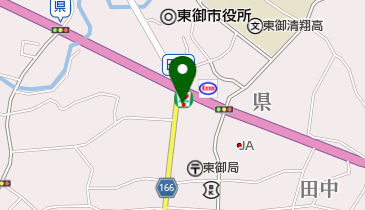 セブンイレブン 東部田中店の地図画像