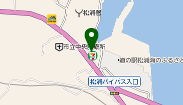 セブンイレブン 松浦志佐町店の地図画像