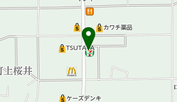 セブンイレブン 北茨城上桜井店の地図画像