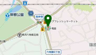 セブンイレブン 横浜岸根公園店の地図画像
