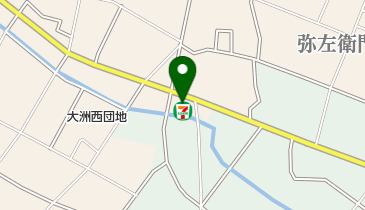 セブンイレブン 藤枝大洲5丁目店の地図画像