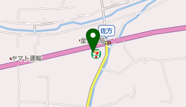 セブンイレブン 金光町佐方店の地図画像