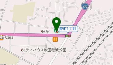 セブンイレブン 吹田泉町2丁目店の地図画像