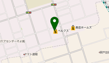 セブン銀行 スーパーベルクス 浦和南店 共同出張所の地図画像
