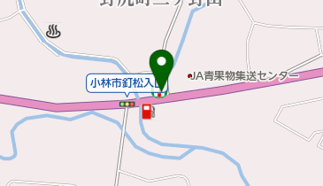 セブンイレブン 野尻栗須店の地図画像