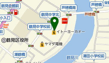セブン銀行 イトーヨーカドー 鶴見店 共同出張所の地図画像