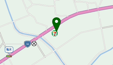 セブンイレブン 武雄東川登町店の地図画像