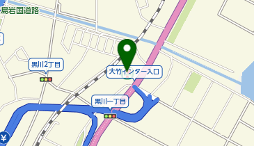 セブンイレブン 大竹インター店の地図画像