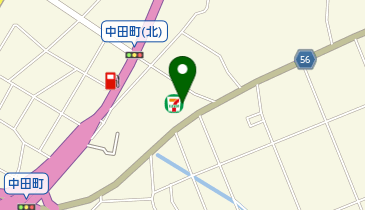 セブンイレブン 古河大山店の地図画像