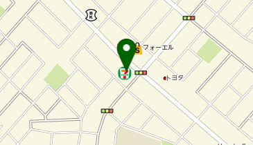 セブンイレブン 豊橋つつじが丘店の地図画像