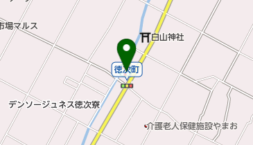 セブンイレブン 西尾徳次町店の地図画像