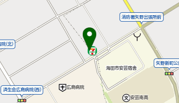 セブンイレブン 広島東部流通団地店の地図画像