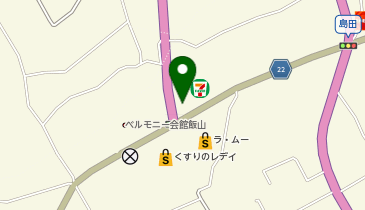 セブンイレブン 丸亀飯山町下法軍寺店の地図画像