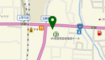 セブンイレブン 会津亀賀川西店の地図画像