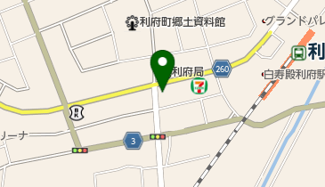 セブンイレブン 利府中央3丁目店の地図画像