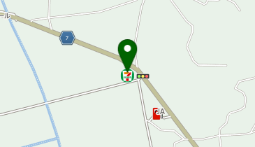 セブンイレブン 石岡上林店の地図画像