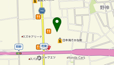 セブン銀行 日本海さかな街 共同出張所の地図画像