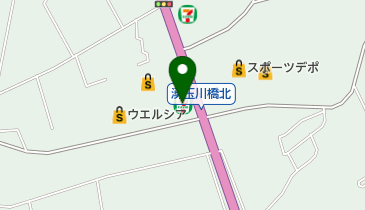 セブンイレブン 小諸御影店の地図画像